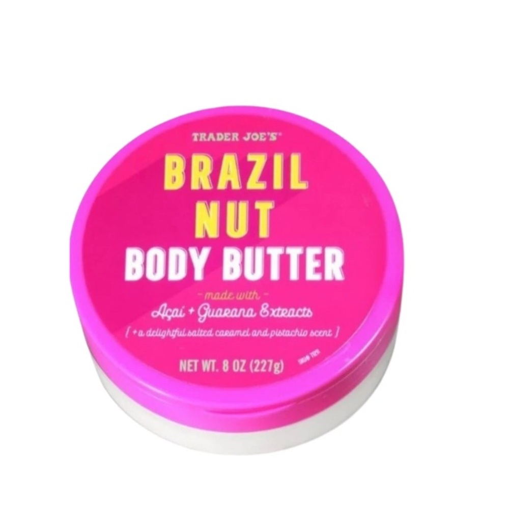 Trader Joe’s 8 oz  Brazil Nut Body‎ Butter New LIMITED EDITION! NEW